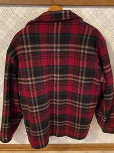 lot 410 image: Woolrich Flannel Wool Mens Jacket