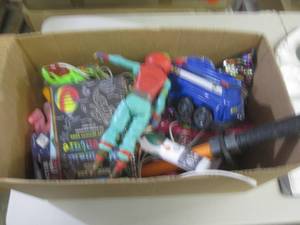 lot 37 image: box of toys ...