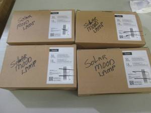 lot 42 image: 4 solar mood lighting ...