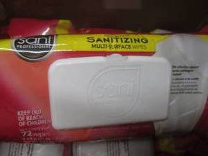 lot 58 image: 10 packs of sani no rinse sanitizin...