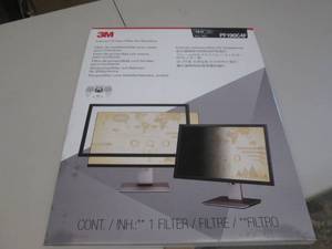 lot 80 image: 3m framed privacy filter for monito...