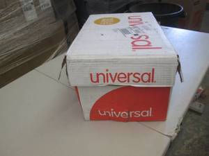 lot 86 image: 1 case of universal 8.5x11 copy pap...