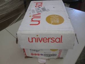 lot 88 image: 1 case of universal 8.5x11 copy pap...