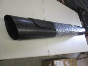 lot 101 image: 42x46 mat black hard plastic ...