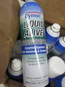 lot 133 image: 11 cans of dymon liquid alive stain...