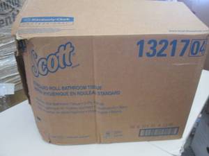 lot 153 image: 80 rolls of scott standard roll of ...