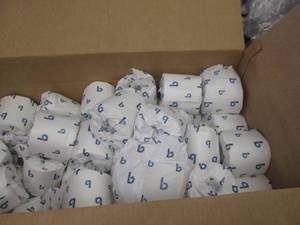 lot 174 image: big box of toilet paper...