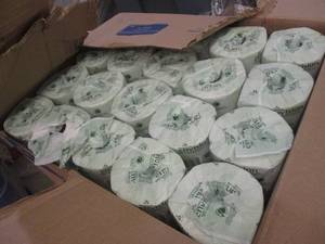 lot 180 image: 1 case of 2-ply toilet paper 80 rol...