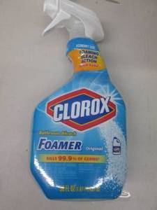 lot 185 image: 9-30 floz bottles og clorox foamer...