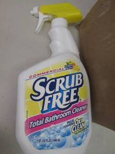 lot 187 image: 7 -1qt scrub free bathroom cleaners...
