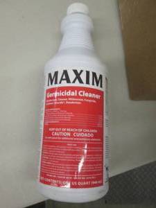 lot 190 image: 9-1 quart bottles of maxim germicid...