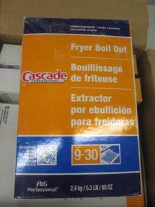 lot 191 image: 6-5.3lb cascade fryer boil out ...