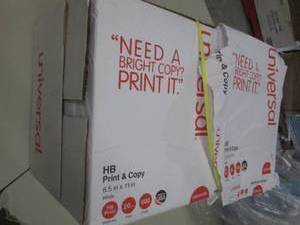 lot 214 image: 1 case of hp print and copy paper 8...
