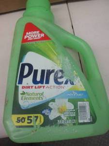 lot 220 image: 5 bottles of purex dirt lift action...