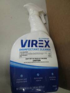 lot 223 image: 8-32floz bottles of virex disifecti...