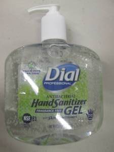 lot 228 image: 4-16floz bottles of hand sanitizer ...