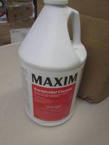 lot 239 image: 4-1 gallon maxim germicidal cleaner...