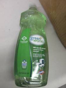 lot 245 image: 7-38floz bottles of green works dis...