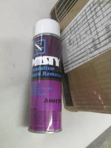 lot 249 image: 12 cans of misty vandalism mark rem...