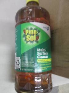 lot 250 image: 4-60floz bottles of pine sol ...