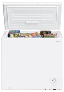lot 46 image: Midea Chest Freezer, 7.0 cu ft, White