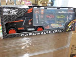 Denver Die Cast Car and Hauler Set...