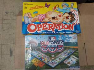 Operation and MLB-OPOLY Games...