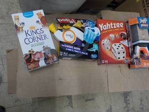 Kings Corner, Bob It, Yahtzee and ...