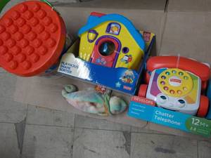 Bucket of Blocks, Beanie, Shape Sor...