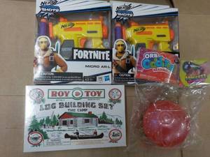 Fortnite, Roy Toy, and Orb Beadball...
