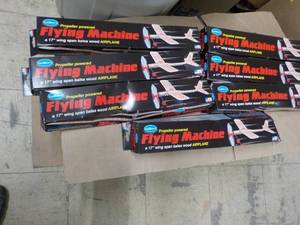 Flying Matching Wood Airplanes...