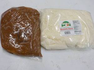 1 - 5 lb. pkg Frozen Mozzarella Che...
