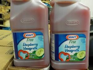 2 Gallon Jugs Raspberry Vinaigrette...