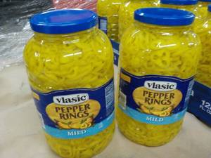 2 Gallon Jugs Vlasic Mild Pepper Ri...