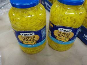 2 Gallon Jugs Vlasic Mild Pepper Ri...