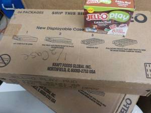 Case of 24 Boxes Jell-O Edible Mud ...