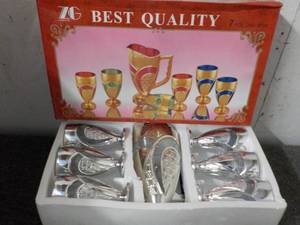 ZG Best Quality 7 pc Pitcher and Gl...
