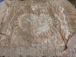 Set of 2 - 24 x 32 Copper Embroider...