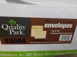 Box of 500 - 9.5 x 11.75 Flat Filin...