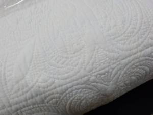 Twin Size White Bedspread...