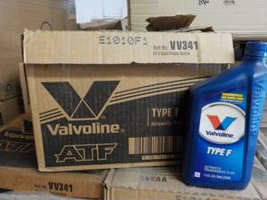 Case of 12 Valvoline Type F Automat...