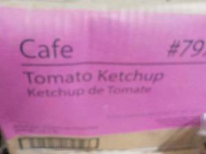 Caf Ketchup 3 - 1.5 gallon Bags...