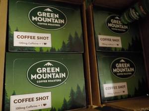 4 - 6 pks Mocha Green Mountain 2 oz...