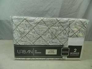 lot 40 image: New Urban by Design 6 Piece Queen Sheet Set