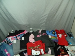lot 53 image: New Girls Size 6 and 6X Clothing