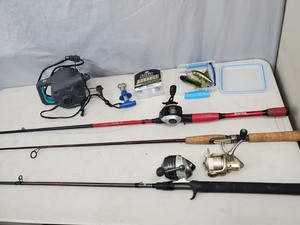 lot 79 image: Fishing Rods, Lures, Etc
