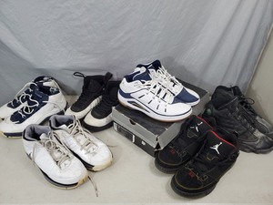 lot 108 image: 6 Pairs Used Nike Air Jordans