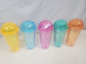 lot 110 image: 5 New Tumblers with Lids