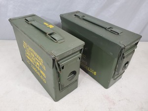 lot 139 image: Pair of 30 Cal. US Military Ammo Cans