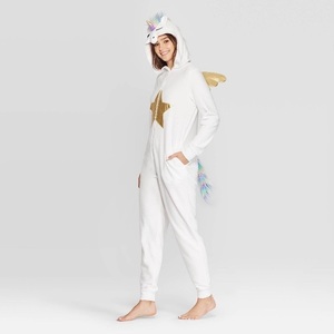 lot 194 image: New Adult Unicorn One Piece Union Suit  Pajama